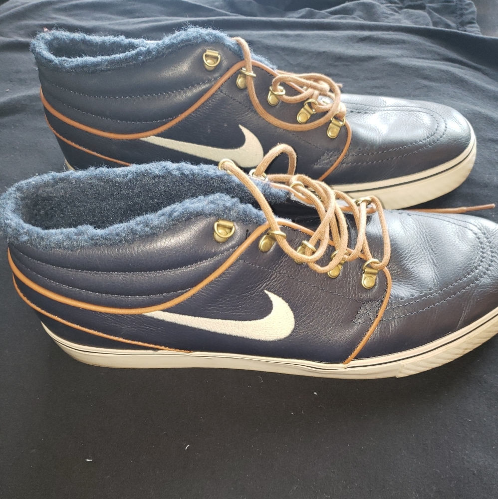 Nike Sb Zoom Stefan Janoski Obsidian Blue White Sz